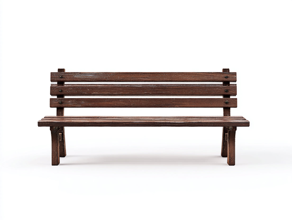Banc de jardin-Bois-150 x 56 x 86 cm-Marron foncé-Traditionnel